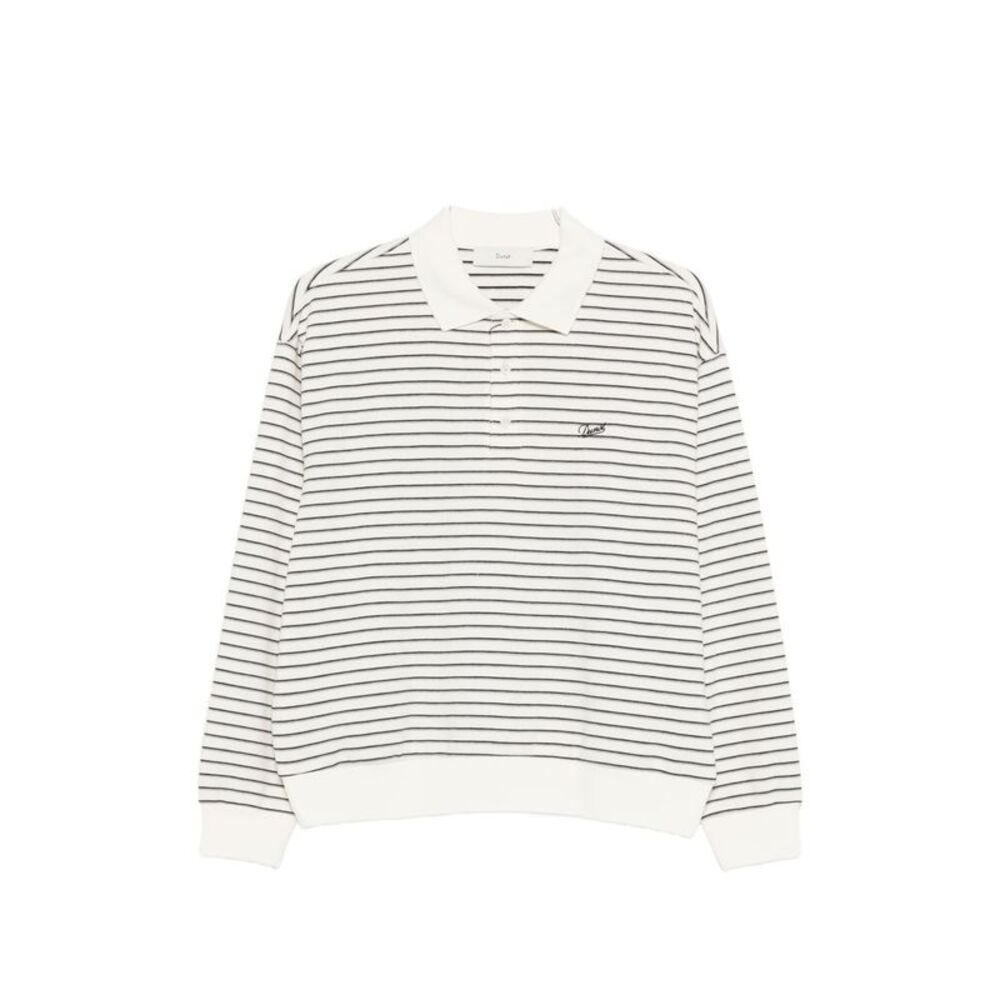 Dunst Women's Striped Cotton Polo Shirt